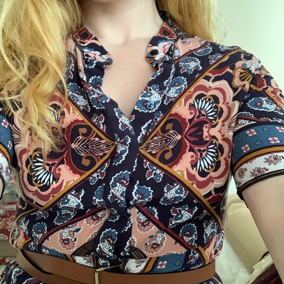 M&S Patterned Dress - Picture 4 of 4